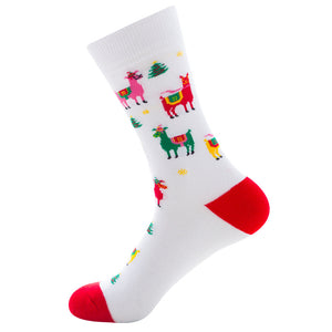 Patterned Christmas Socks