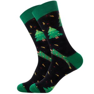 Patterned Christmas Socks