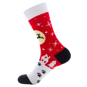 Patterned Christmas Socks