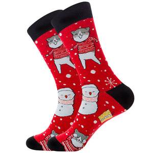 Patterned Christmas Socks